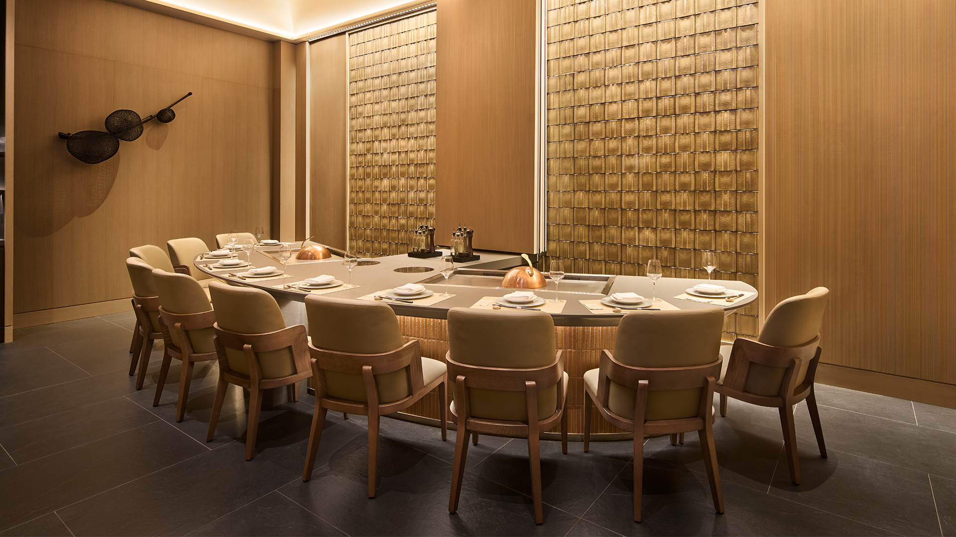HARBOUR OF HARMONY: Settle back at Minato’s teppan tables for a serene seasonal voyage through bountiful Japan