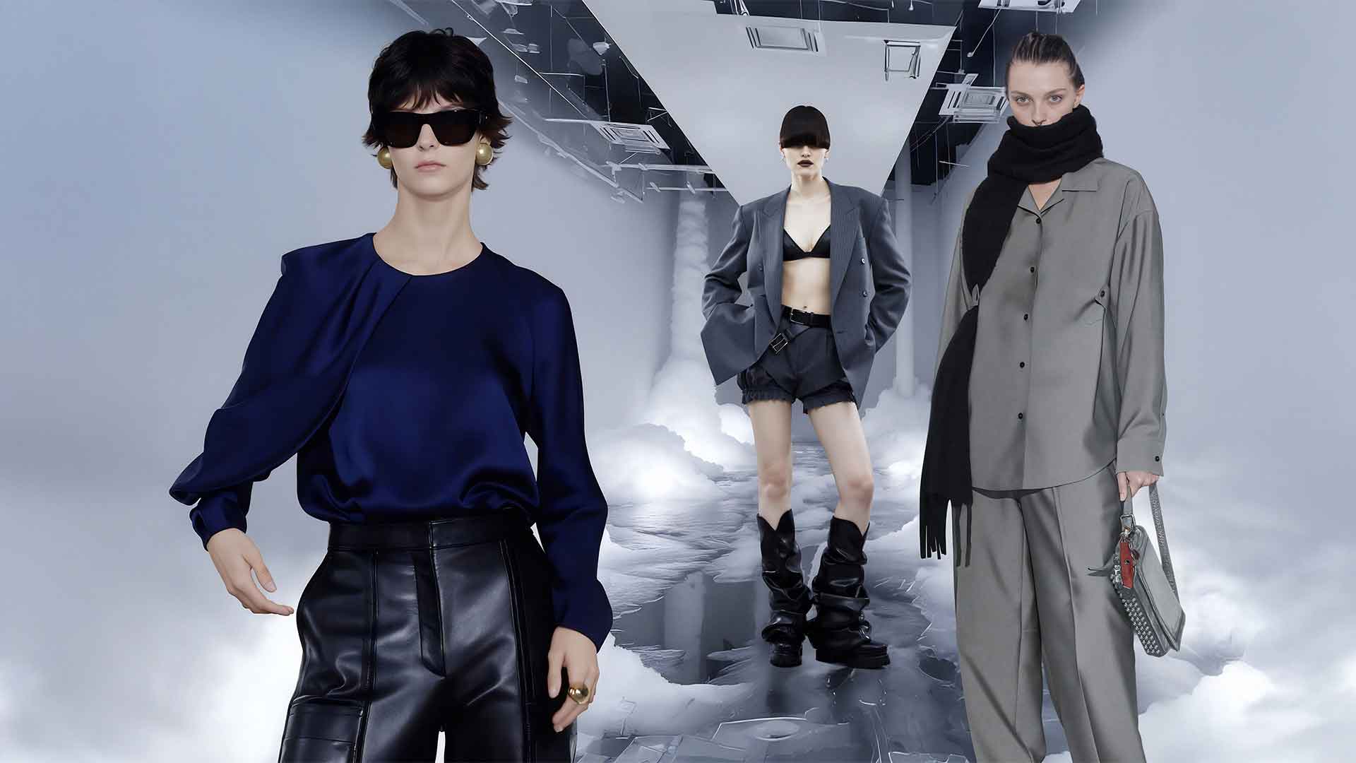 Chill Vibes Only: A fusion of icy elegance and bold statements