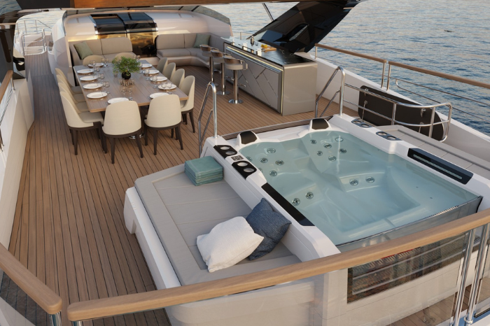 Rent a luxury yacht for your an all-day summer adventure through these charter services gafencu next wave yacht Image