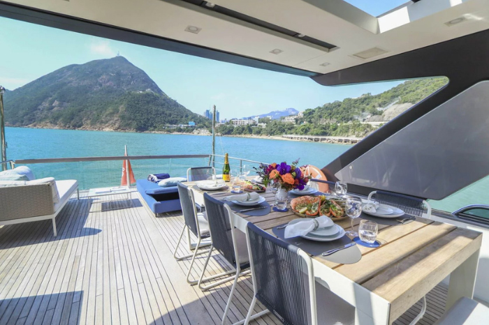 Rent a luxury yacht for your an all-day summer adventure through these charter services gafencu simpson marine (6) Image